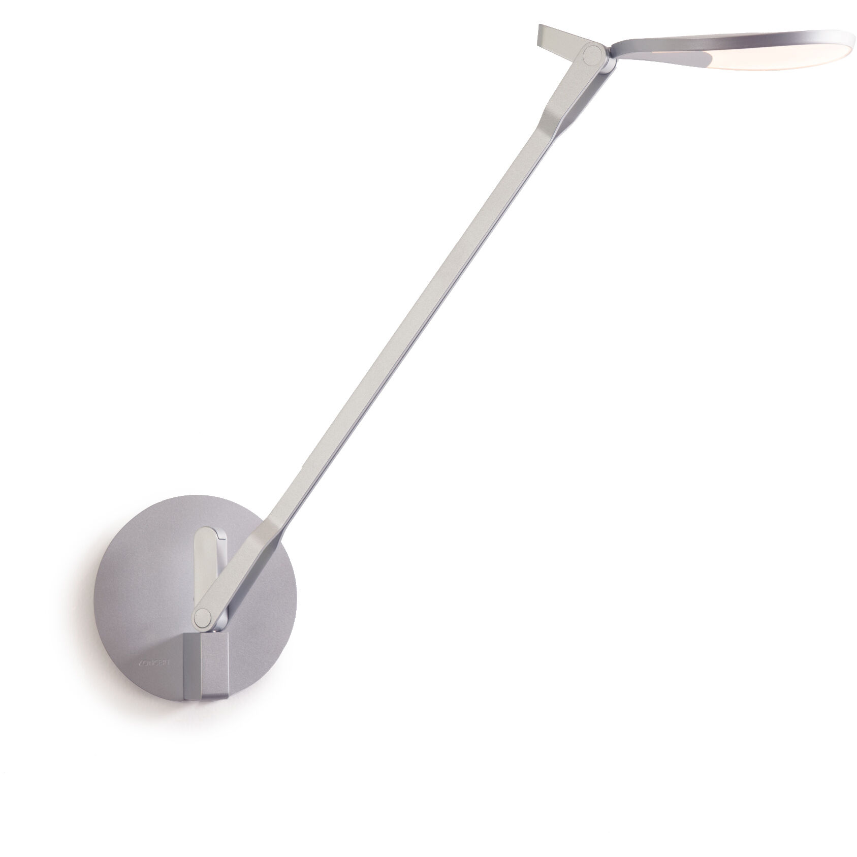Splitty Wall Mount Desk Lamp Wall Light in Matte Black, Hardwire